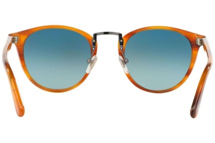 Solglasögon Persol Typewriter Edition PO3108S 960/S3 Polarized Runda Brun