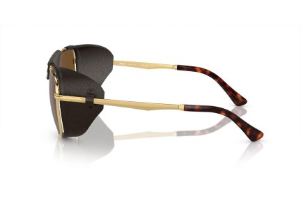 Solglasögon Persol PO1013SZ 114057 Polarized Rektangulära Guld