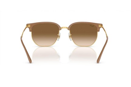 Solglasögon Ray-Ban New Clubmaster RB4416 672151 Browline Beige