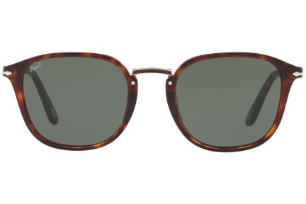 Solglasögon Persol Combo Evolution Collection PO3186S 24/31 Fyrkantig Havana