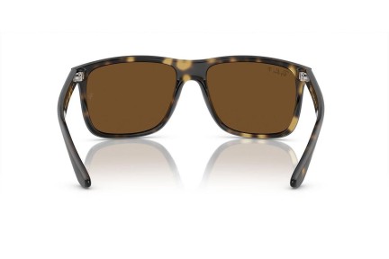 Solglasögon Ray-Ban Boyfriend Two RB4547 710/57 Polarized Fyrkantig Havana