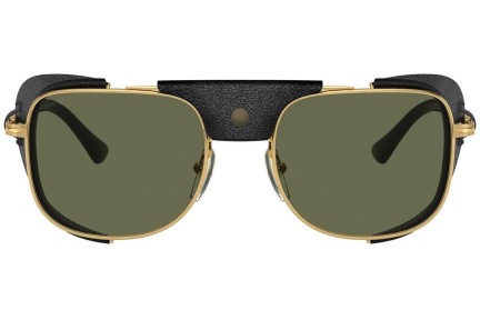 Solglasögon Persol PO1013SZ 114958 Polarized Rektangulära Guld