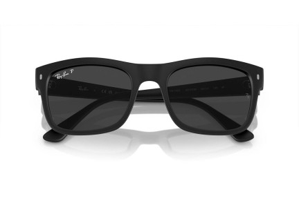 Solglasögon Ray-Ban RB4428 601S48 Polarized Fyrkantig Svart