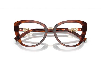 Glasögon Tiffany & Co. TF2242 8002 Cat Eye Havana