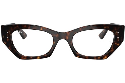 Glasögon Ray-Ban RX7330 8320 Cat Eye Havana