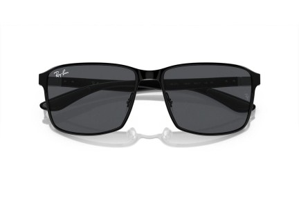 Solglasögon Ray-Ban RB3721 186/87 Fyrkantig Svart