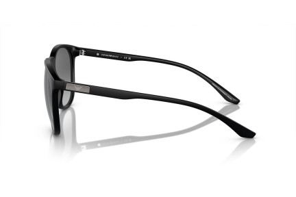 Solglasögon Emporio Armani EA4210 500111 Runda Svart