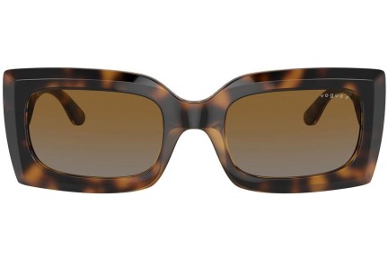 Solglasögon Vogue Eyewear VO5526S W656T5 Polarized Rektangulära Havana