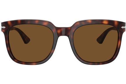 Solglasögon Persol PO3323S 24/57 Polarized Fyrkantig Havana