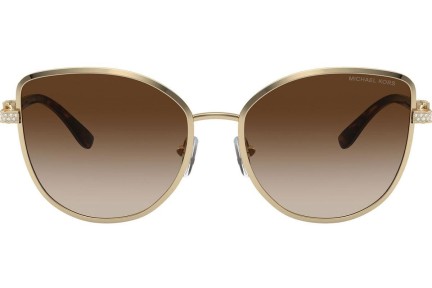 Solglasögon Michael Kors Catalonia MK1144B 101413 Cat Eye Guld