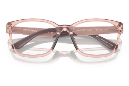 Glasögon Emporio Armani EK3003 5544 Rektangulära Rosa