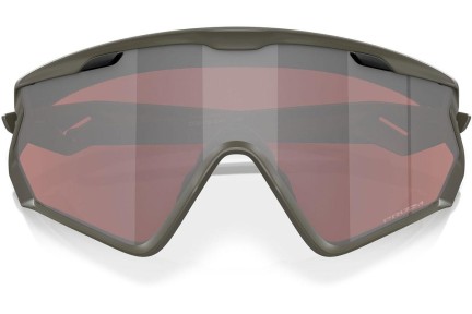 Solglasögon Oakley Wind Jacket 2.0 OO9418 941826 Enkel Lins | Shield Grön