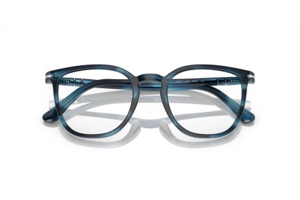 Glasögon Persol PO3338V 1193 Fyrkantig Blå