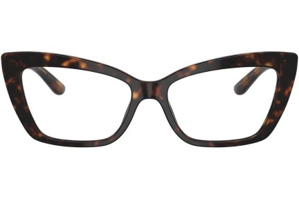 Glasögon Dolce & Gabbana DG3375B 502 Cat Eye Havana