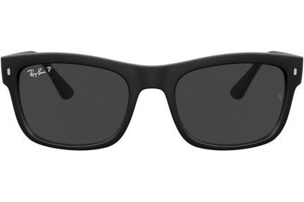 Solglasögon Ray-Ban RB4428 601S48 Polarized Fyrkantig Svart