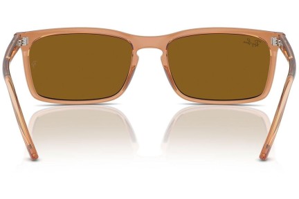 Solglasögon Ray-Ban RB4435 676433 Rektangulära Brun