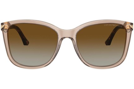 Solglasögon Emporio Armani EA4060 5850T5 Polarized Fyrkantig Beige