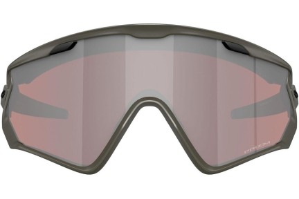 Solglasögon Oakley Wind Jacket 2.0 OO9418 941826 Enkel Lins | Shield Grön