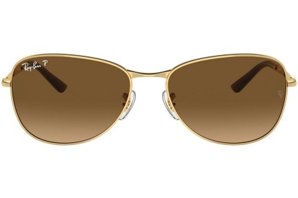 Solglasögon Ray-Ban RB3733 001/M2 Polarized Pilot Guld