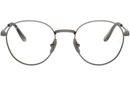 Glasögon Ray-Ban David Titanium RX8782 1000 Runda Grå