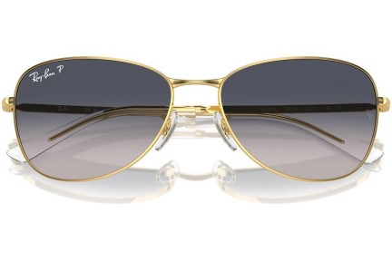 Solglasögon Ray-Ban RB3733 001/78 Polarized Pilot Guld