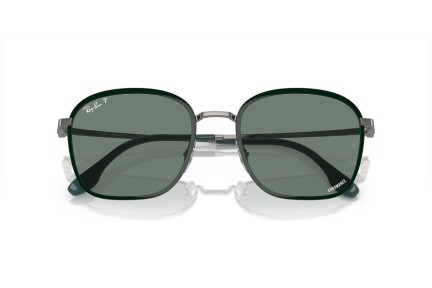 Solglasögon Ray-Ban RB3720 9264O9 Polarized Fyrkantig Grön