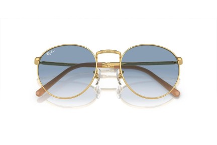 Solglasögon Ray-Ban New Round RB3637 001/3F Runda Guld