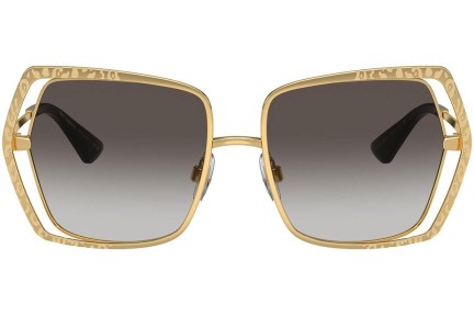 Solglasögon Dolce & Gabbana DG2306 02/8G Cat Eye Guld