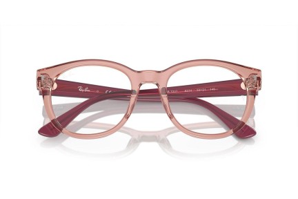 Glasögon Ray-Ban RX7227 8314 Fyrkantig Rosa