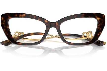 Glasögon Dolce & Gabbana DG3391B 502 Cat Eye Havana