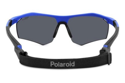 Solglasögon Polaroid PLD7055/S FLL/QG Polarized Rektangulära Blå