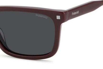 Solglasögon Polaroid PLD4174/S/X LHF/M9 Polarized Rektangulära Röd