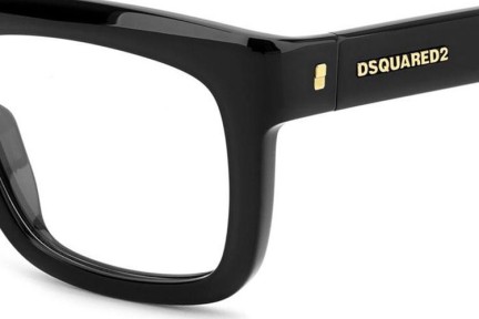 Glasögon Dsquared2 D20144 807 Rektangulära Svart