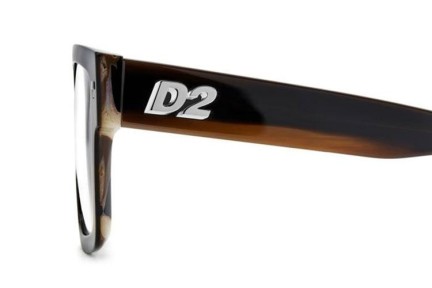 Glasögon Dsquared2 D20147 EX4 Flat Top Brun