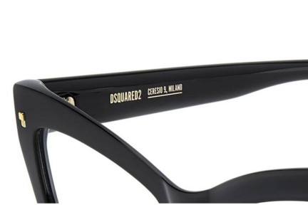 Glasögon Dsquared2 D20152 807 Cat Eye Svart