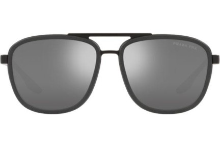 Solglasögon Prada Linea Rossa PS50XS 09O07H Polarized Fyrkantig Svart