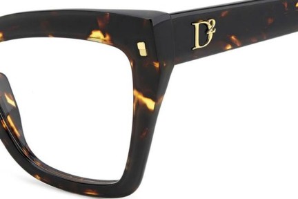 Glasögon Dsquared2 D20152 086 Cat Eye Havana