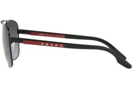 Solglasögon Prada Linea Rossa PS53XS 1BO6G0 Polarized Runda Svart