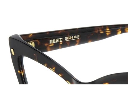 Glasögon Dsquared2 D20152 086 Cat Eye Havana