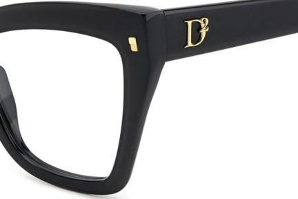 Glasögon Dsquared2 D20152 807 Cat Eye Svart