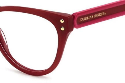 Glasögon Carolina Herrera HER0256 C9A Cat Eye Röd