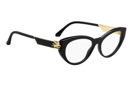 Glasögon Etro ETRO0041 807 Cat Eye Svart