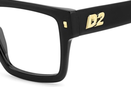 Glasögon Dsquared2 D20147 807 Flat Top Svart