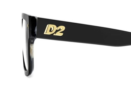 Glasögon Dsquared2 D20147 37N Flat Top Svart