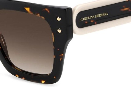 Solglasögon Carolina Herrera HER0255/S 086/HA Fyrkantig Havana