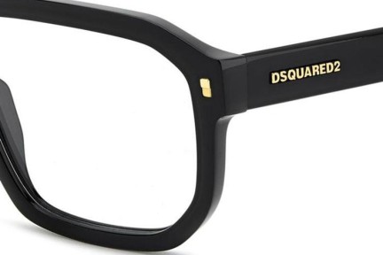 Glasögon Dsquared2 D20146 807 Rektangulära Svart