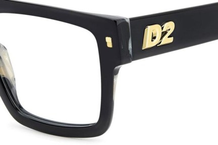 Glasögon Dsquared2 D20147 37N Flat Top Svart