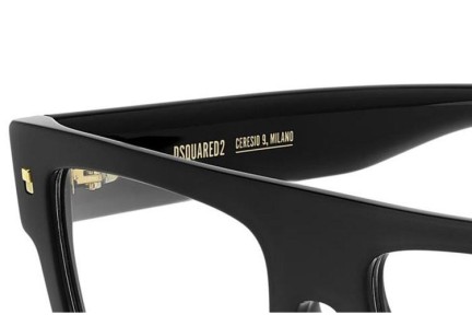 Glasögon Dsquared2 D20147 807 Flat Top Svart