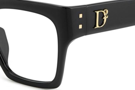 Glasögon Dsquared2 D20151/G 807 Rektangulära Svart