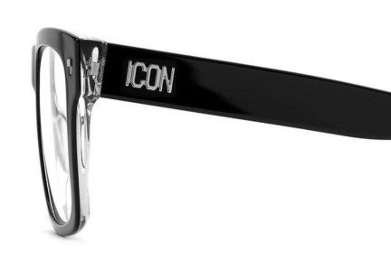 Glasögon Dsquared2 ICON0018 7C5 Flat Top Svart